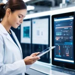 기계가공 산업기사 실기 준비 노트 - **Prompt 1: Futuristic Smart Factory with an Expert Technician**
"A visually stunning, futuristi...