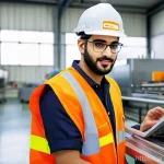 기계가공 자격증 취득 기간 - **Prompt for Basic Machine Operation and Training:**
"A vibrant, eye-level shot featuring a youn...